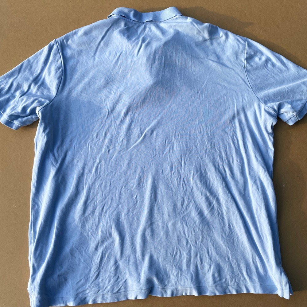 Polo Ralph Lauren Shirt Mens XL Blue Casual Classic Fit Cotton Pony Short Sleeve - Picture 8 of 8